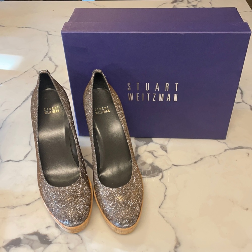 Stuart Weitzman Corkswoon Platform Heel